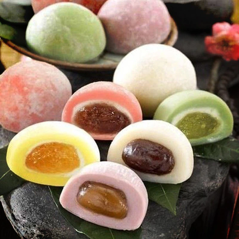 mochi encrustng machine
